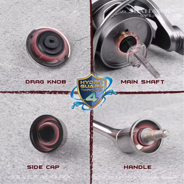 SILVERADO RX 6000 4.9:1 Spinning Reel