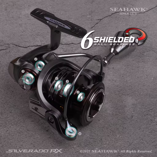 SILVERADO RX 6000 4.9:1 Spinning Reel