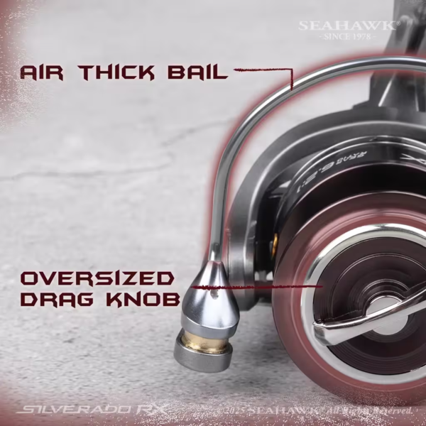 SILVERADO RX 6000 4.9:1 Spinning Reel