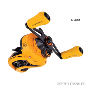 128.png BASS HUNTER 103HSL 7.5:1 Yellow Baitcasting Reel