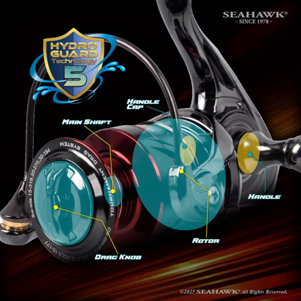 DISCOVERY II 4000H 5.2:1 Spinning Reel