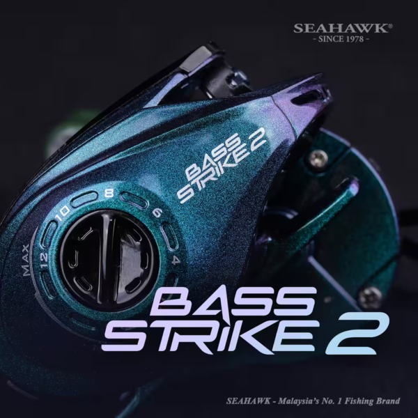 BASS STRIKE 2 103HSL 7.5:1 Baitcasting Reel