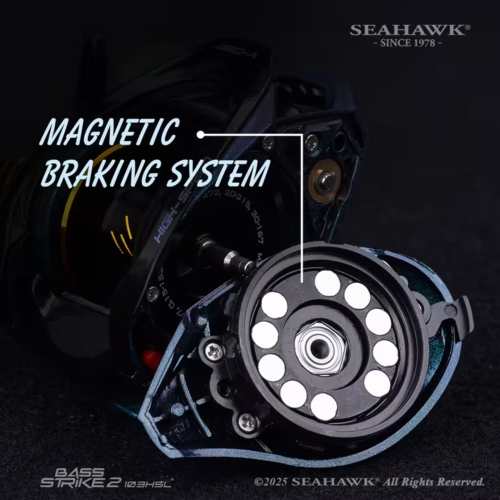 BASS STRIKE 2 103HSL 7.5:1 Baitcasting Reel