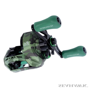 164.png BASS COMBAT 103HSL Camo Green 7.5:1 Baitcasting Reel
