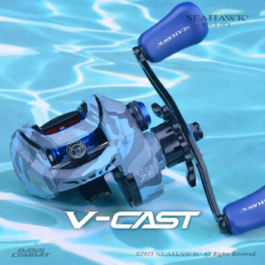 166.png BASS COMBAT 103HSL Camo Green 7.5:1 Baitcasting Reel
