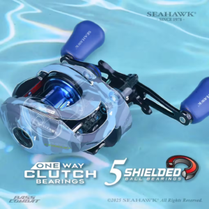 168.png BASS COMBAT 103HSL Camo Green 7.5:1 Baitcasting Reel