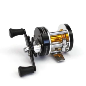 All-Metal Baitcasting Reel with Dual Centrifugal Brakes 8.3:1