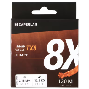 241.png TX8 130 m Orange Braided Lure Fishing Line
