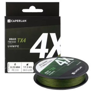 248.png TX4 300 m Khaki Braided Lure Fishing Line