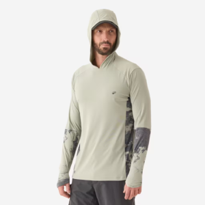 Anti-UV Fishing Hoodie T-Shirt 500 UPF 50+ – Green