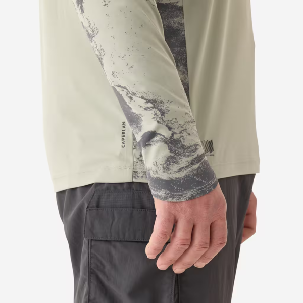 Anti-UV Fishing Hoodie T-Shirt 500 UPF 50+ – Green