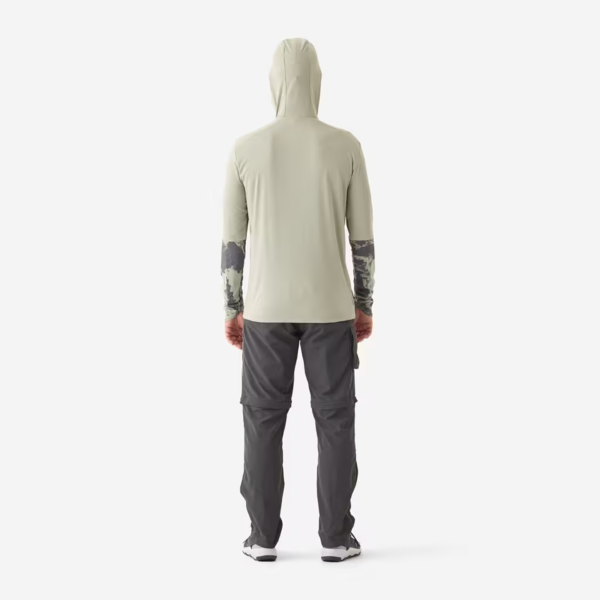 Anti-UV Fishing Hoodie T-Shirt 500 UPF 50+ – Green