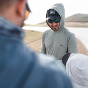 Anti-UV Fishing Hoodie T-Shirt 500 UPF 50+ – Green