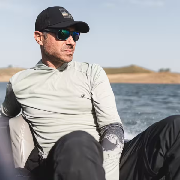 Anti-UV Fishing Hoodie T-Shirt 500 UPF 50+ – Green