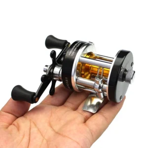 All-Metal Baitcasting Reel with Dual Centrifugal Brakes 8.3:1