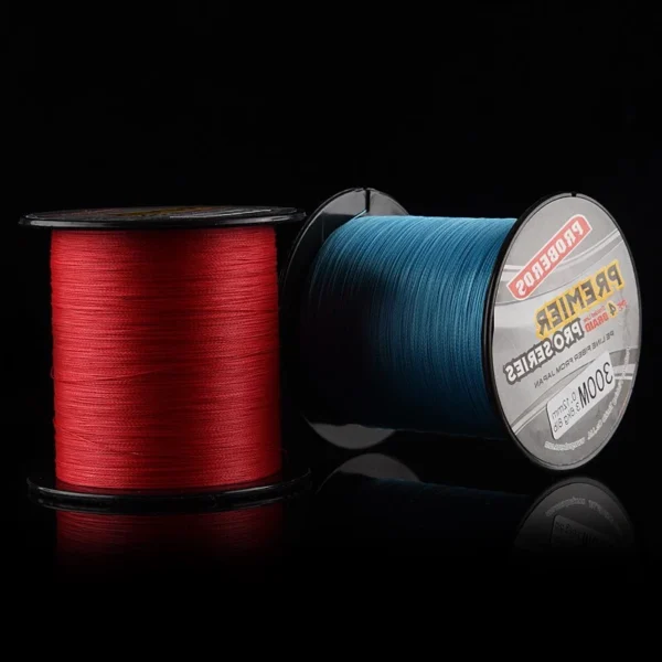 300M 4-Strand PE Braided Fishing Line 100LB